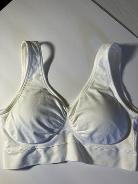 Women’s Vermont Country Store Wireless Comfort Bra - White